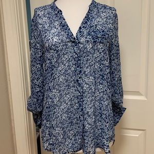 NWOT‎ Kut From The Kloth Floral Blouse, Med